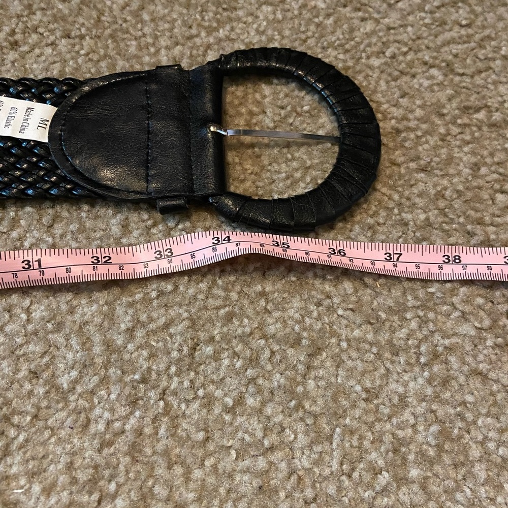 Black waist belt - Picture 3 of 3